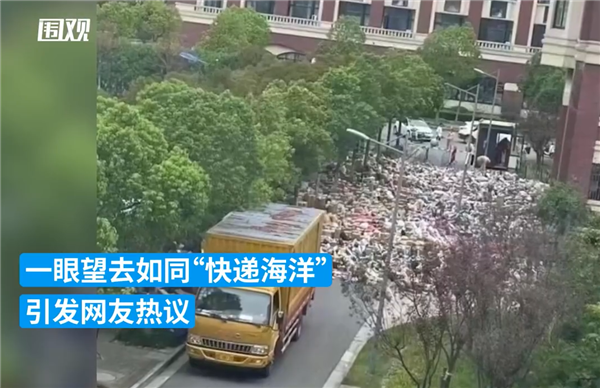 上海一高校开学:包裹多到把路堵死休闲区蓝鸢梦想 - Www.slyday.coM 上海一高校开学:包裹多到把路堵死休闲区蓝鸢梦想 - Www.slyday.coM