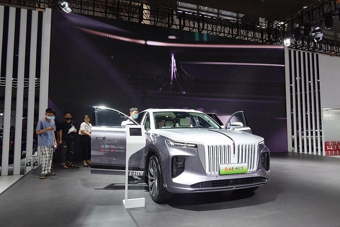车展现场.图片来源:马丽娜/摄