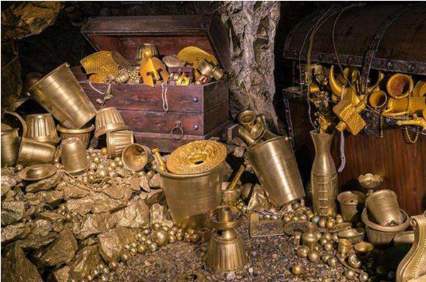 张家界一偏僻山洞内藏大量财宝专家是李自成的宝藏