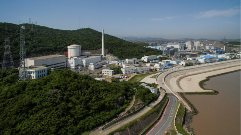 秦山核电厂1号机组与方家山核电工程1,2号机组