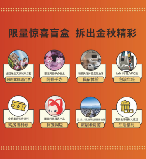 20万份盲盒随意拆,万套好房十亿钜惠\n融创西南金秋生活节启幕,相聚让城市更美好休闲区蓝鸢梦想 - Www.slyday.coM 20万份盲盒随意拆,万套好房十亿钜惠\n融创西南金秋生活节启幕,相聚让城市更美好休闲区蓝鸢梦想 - Www.slyday.coM