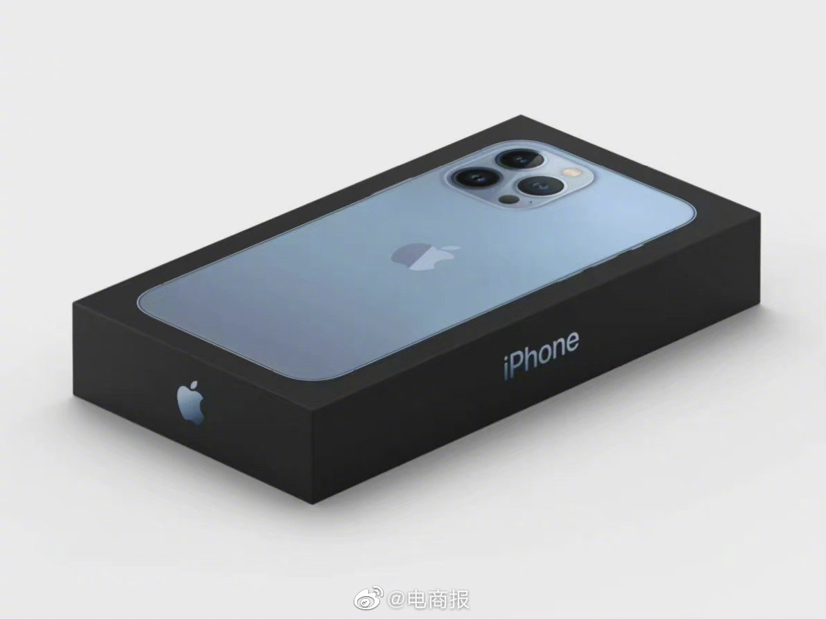 太环保了iphone13的包装连塑料膜都取消了
