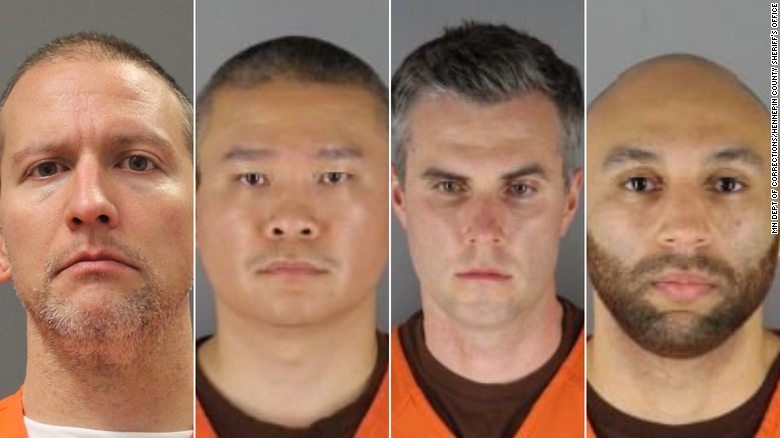 美国弗洛伊德案3名涉事前警察拒绝和肖文一起受审 美国弗洛伊德案3名涉事前警察拒绝和肖文一起受审