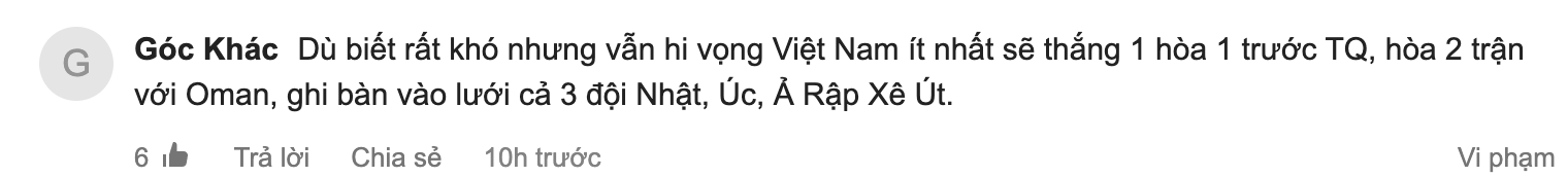 越南队长称赞中国队很强,越南球迷:2-1取胜,送李铁下课