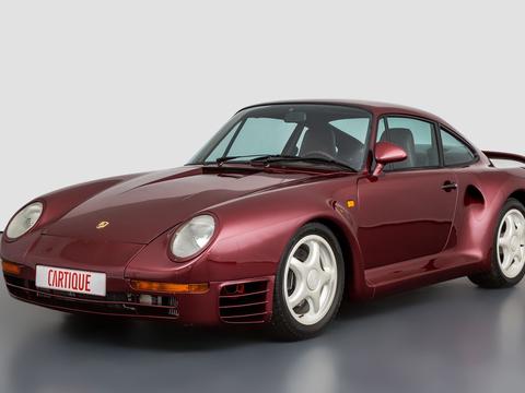 红宝石色,独一无二的保时捷959原型车正在出售