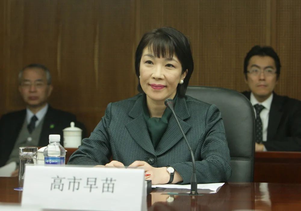 2009年2月11日在北京拍摄的时任日本经济产业省副大臣的高市早苗访华期间参加会见活动的资料照片。(新华社记者邢广利摄)