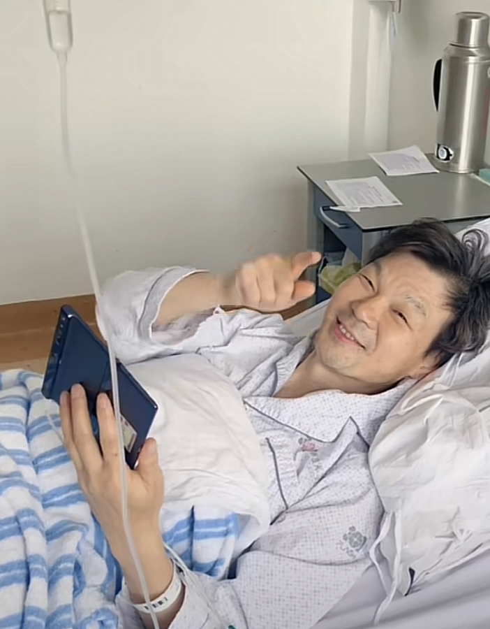 主持人李彬自曝患大病，吃药肿成眯缝眼憔悴不堪，中秋节在医院过