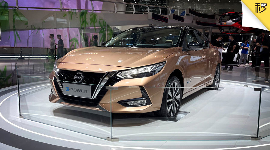 在本届天津车展上东风日产带来了全新的轩逸e-POWER……