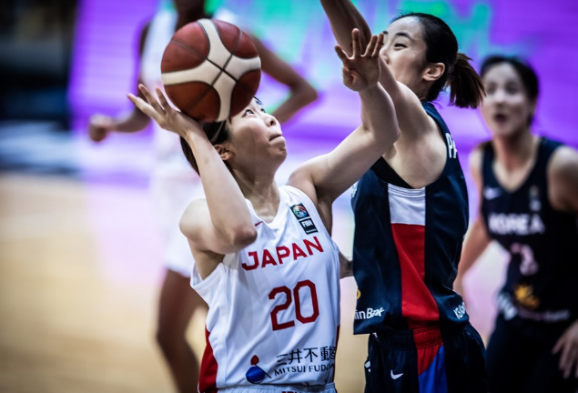 女篮亚洲杯第一支晋级球队：日本逆转<a href=
