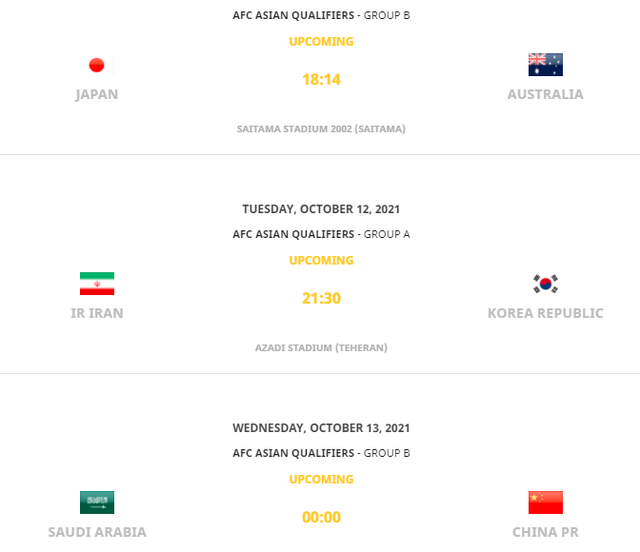 世预赛比赛日时间更新!国足晚上23点迎战越南,0点迎战沙特