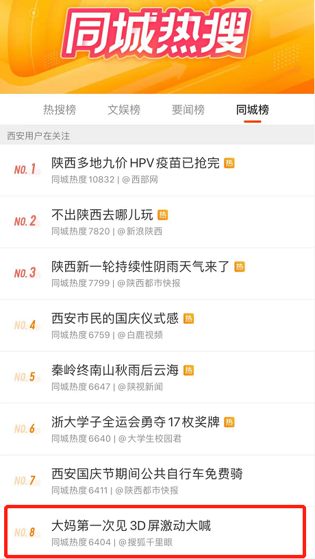 西安大妈第一次见裸眼3D屏激动大喊 京东MALL又上热搜了!休闲区蓝鸢梦想 - Www.slyday.coM 西安大妈第一次见裸眼3D屏激动大喊 京东MALL又上热搜了!休闲区蓝鸢梦想 - Www.slyday.coM