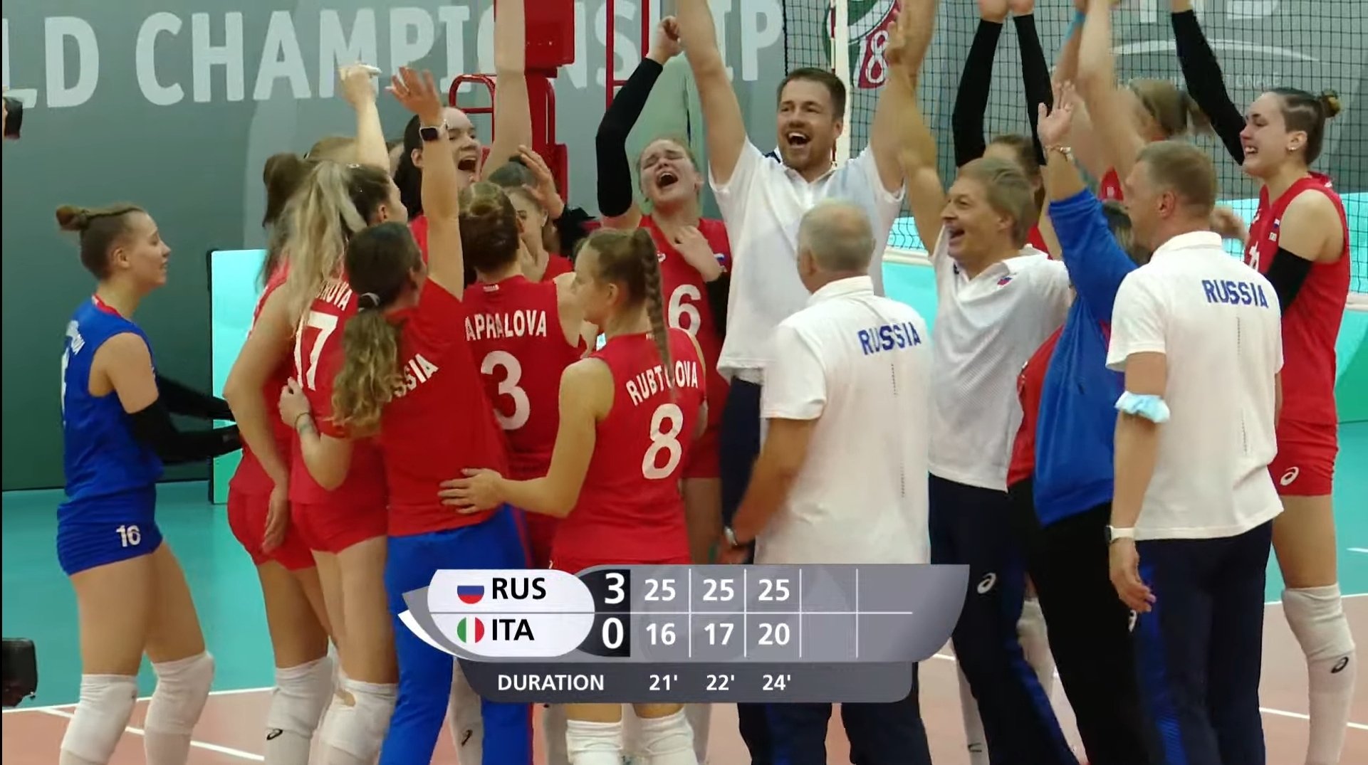 MVP苏沃罗娃！U18女排世锦赛<a href=