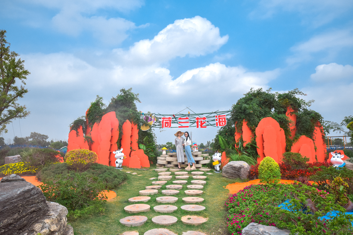 金秋十月赏花季，江浙沪网红花海景区--盐城<a href=