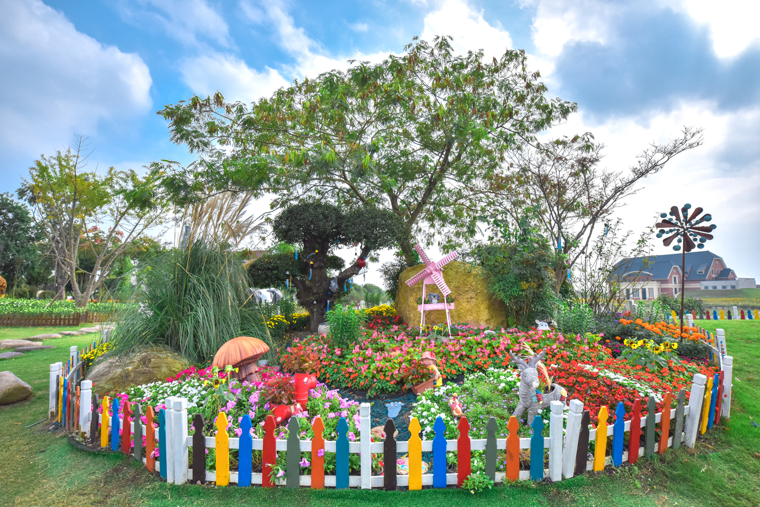 金秋十月赏花季，江浙沪网红花海景区--盐城<a href=