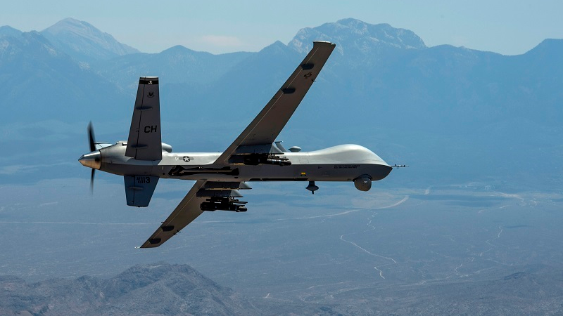 美军“死神”无人机在阿富汗上空巡航资料图。（美空军官网）