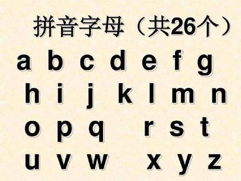 为什么中文拼音有26个字母，英文中也巧合地有26个字母？