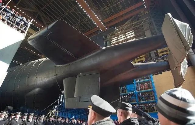 俄罗斯“别尔哥罗德”号核潜艇下水 资料图