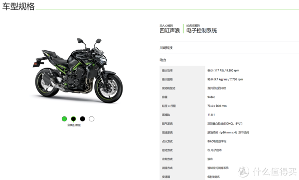 2021款z900配色,21款z900配色 一抹骚绿--2021款川崎z900提车2月纪念