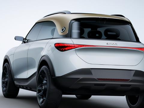 终于扛不住，smart也推出SUV了，只希望价格千万别太高