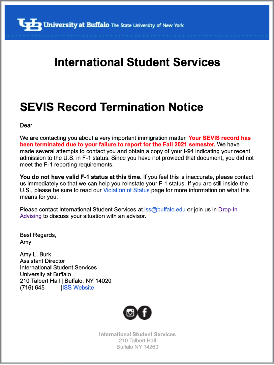 开学仅一月,50名中国留学生F1身份被取消,变非法滞留,要求立即离境!休闲区蓝鸢梦想 - Www.slyday.coM 开学仅一月,50名中国留学生F1身份被取消,变非法滞留,要求立即离境!休闲区蓝鸢梦想 - Www.slyday.coM