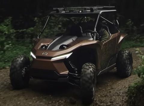 氢动力发动机 雷克萨斯ROV概念车亮相