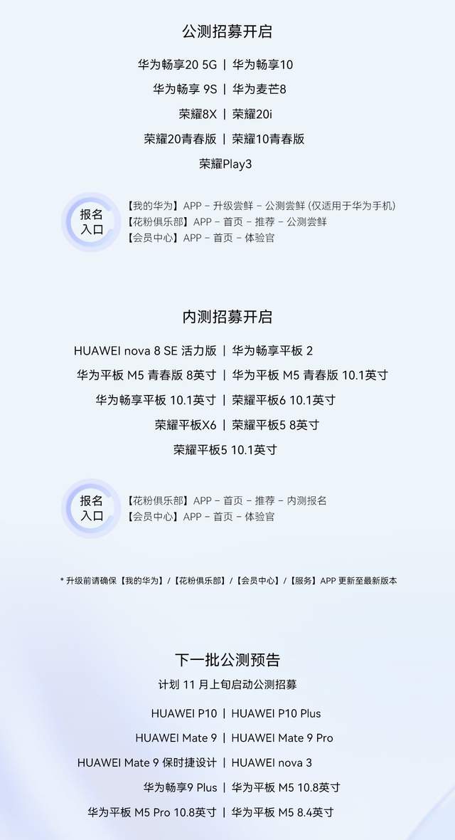 鸿蒙OS2.0最新升级计划公布,新增15款老机型,其中荣耀有6款休闲区蓝鸢梦想 - Www.slyday.coM 鸿蒙OS2.0最新升级计划公布,新增15款老机型,其中荣耀有6款休闲区蓝鸢梦想 - Www.slyday.coM