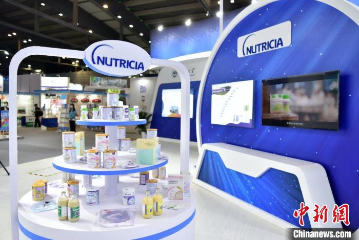 特殊食品产业的头部企业参展。 无锡高新区供图