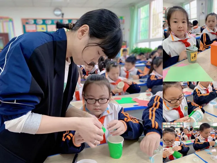 天王学校举办“垃圾分类变废为宝”创意手工活动