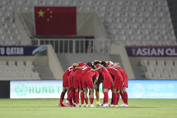 四轮12强赛之后国足取得1胜3负排名小组第五位。IC图
