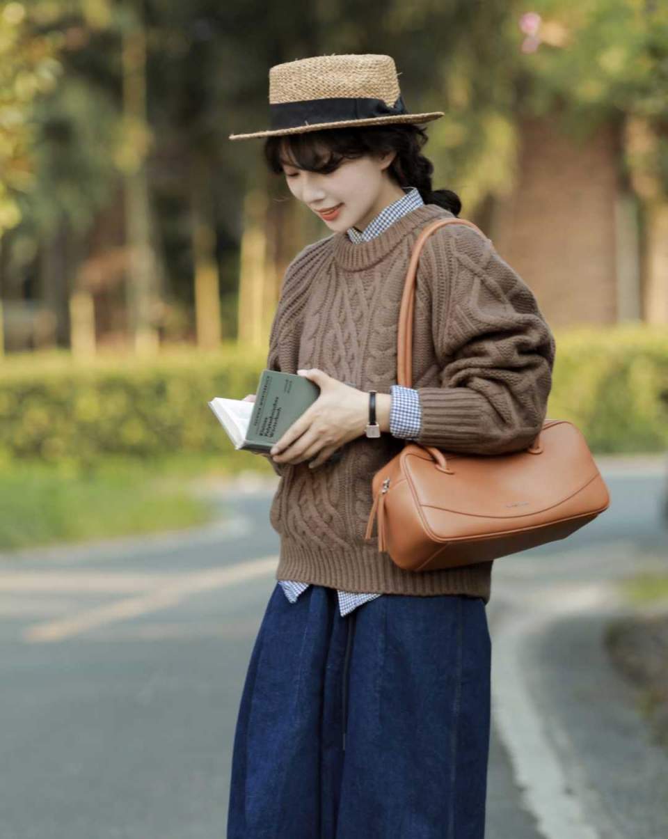 小个子女生不露腿穿搭法来喽！又美又可爱，软糯效果真的超减龄