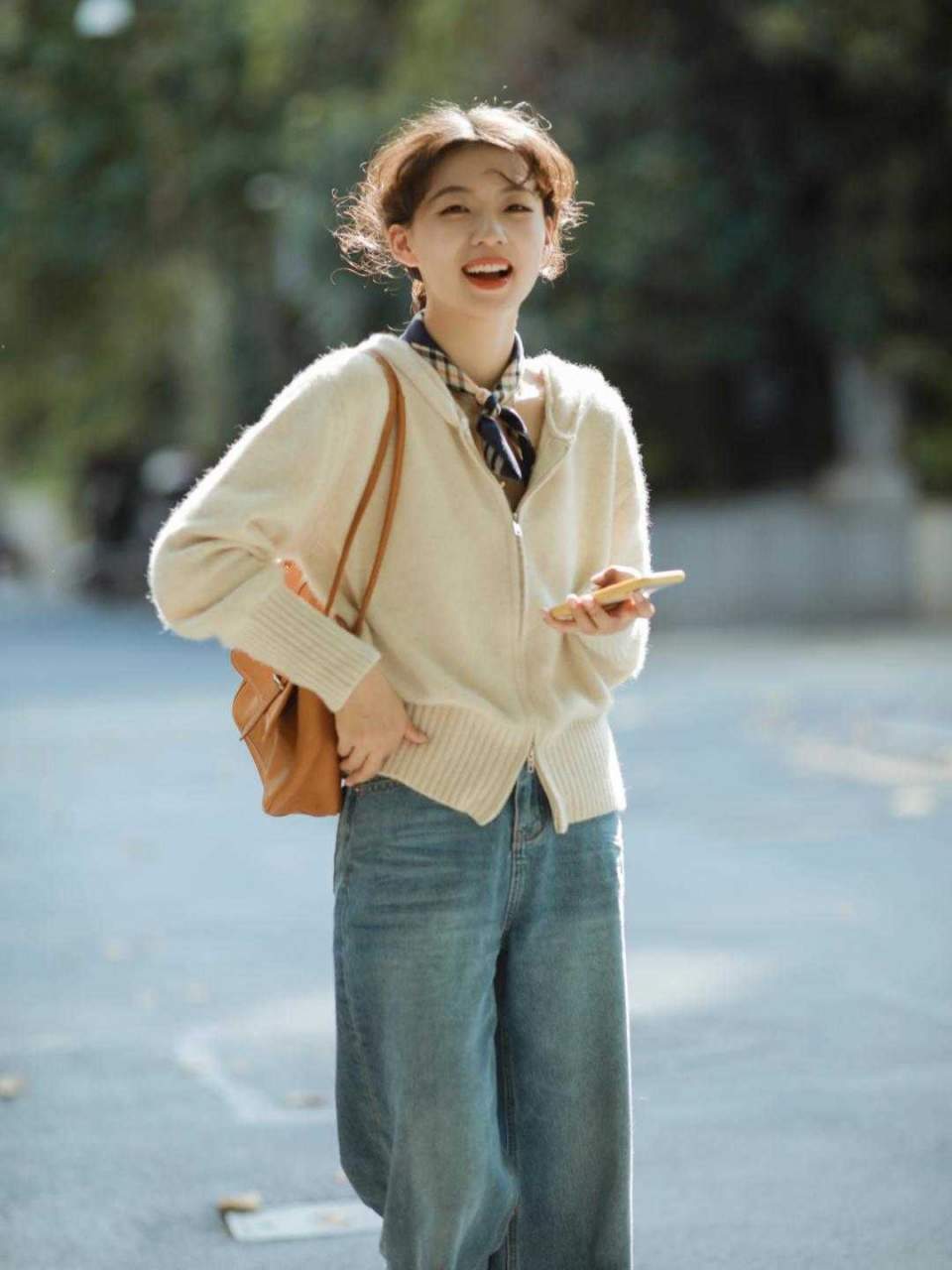 小个子女生不露腿穿搭法来喽！又美又可爱，软糯效果真的超减龄