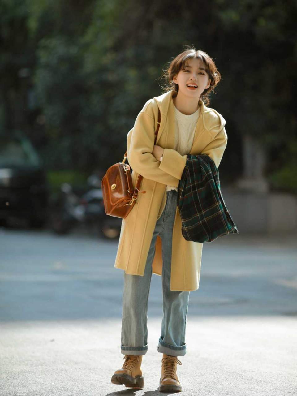 小个子女生不露腿穿搭法来喽！又美又可爱，软糯效果真的超减龄