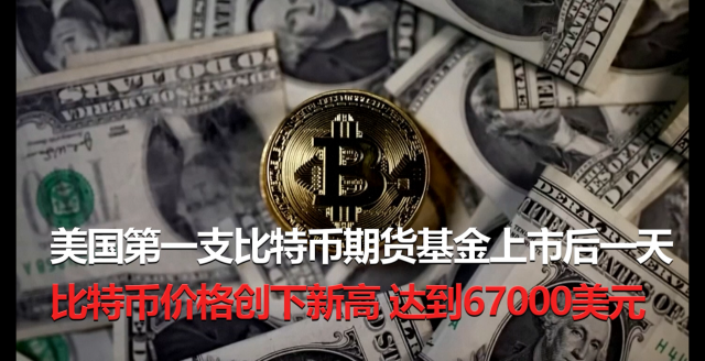 美国首只比特币 ETF 的推出将比特币推至历史新高