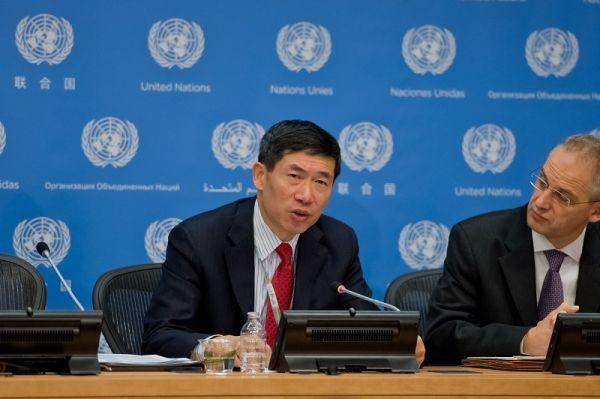 资料图片:联合国助理秘书长徐浩良。