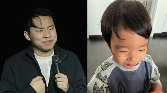 谢楠晒二儿子新发型迷惑发问这是徐志胜