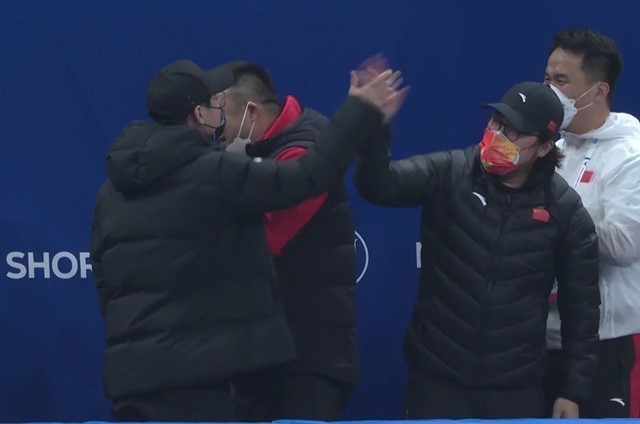 漂亮！中国短道速滑连夺2金，武大靖怒吼，<a href=