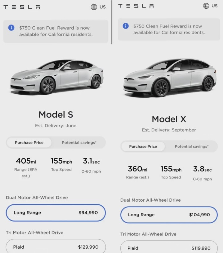 特斯拉在美国又又又涨价了,今年特斯拉在美国涨价已经超过10次休闲区蓝鸢梦想 - Www.slyday.coM 特斯拉在美国又又又涨价了,今年特斯拉在美国涨价已经超过10次休闲区蓝鸢梦想 - Www.slyday.coM