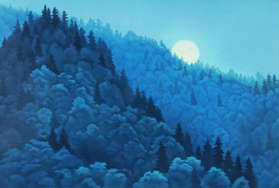 鉴赏| 清冷的诗意——东山魁夷作品欣赏|东京_新浪新闻 鉴赏| 清冷的诗意——东山魁夷作品欣赏|东京_新浪新闻