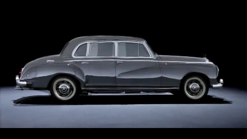 一分钟了解梅赛德斯奔驰S级的进化史