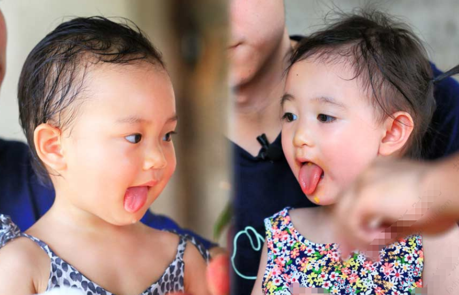 8位女比父丑的星二代，小眼睛、塌鼻梁、黑皮肤，跟爸爸不能比