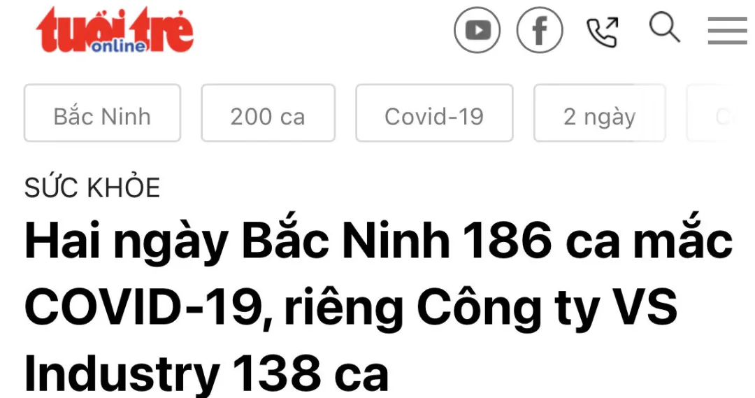 越南西南各省因疫情恶化,再次纷纷设立检查站北宁公司138人感染