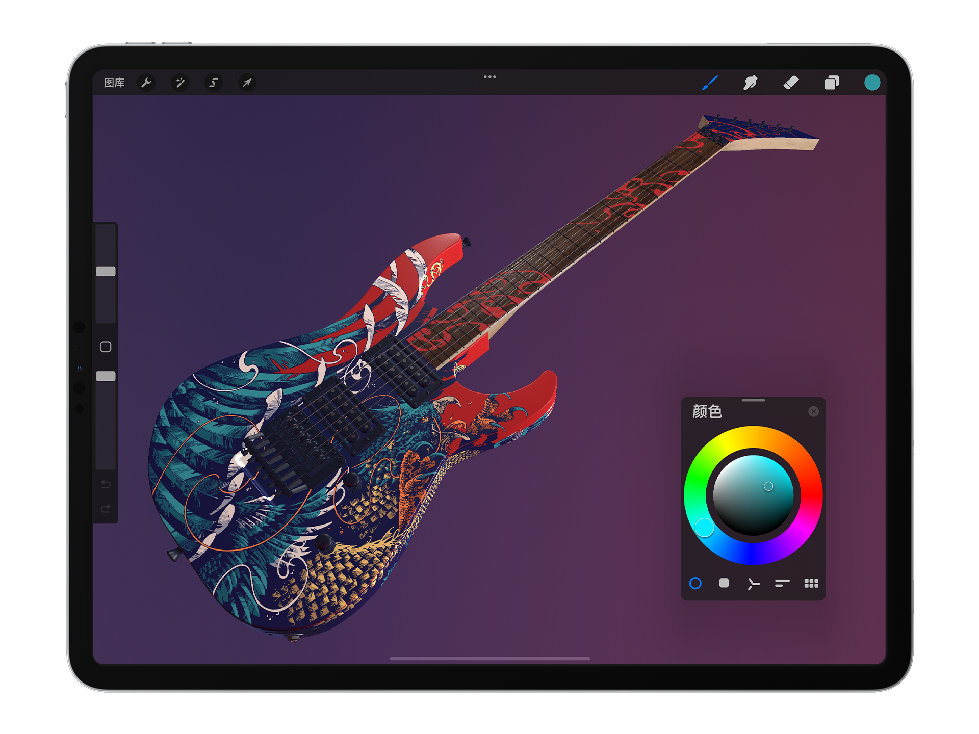 知名iPad创作工具大更新,你可以在Procreate中进行3D绘画了插图6 知名iPad创作工具大更新,你可以在Procreate中进行3D绘画了插图6