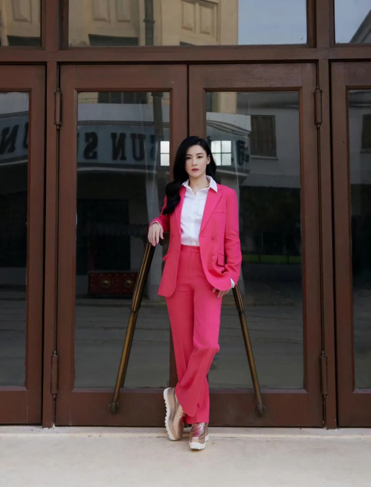 张柏芝庆祝网红母亲的生日，<a href=