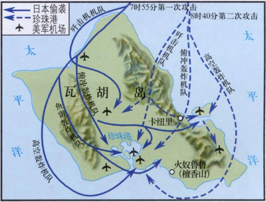 日本偷袭珍珠港后，德国为何冒着两线作战的风险，主动对<a href=