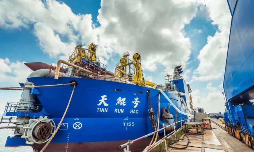 填海造陆的大工程!中国建第1座海上人工岛机场,<a href=