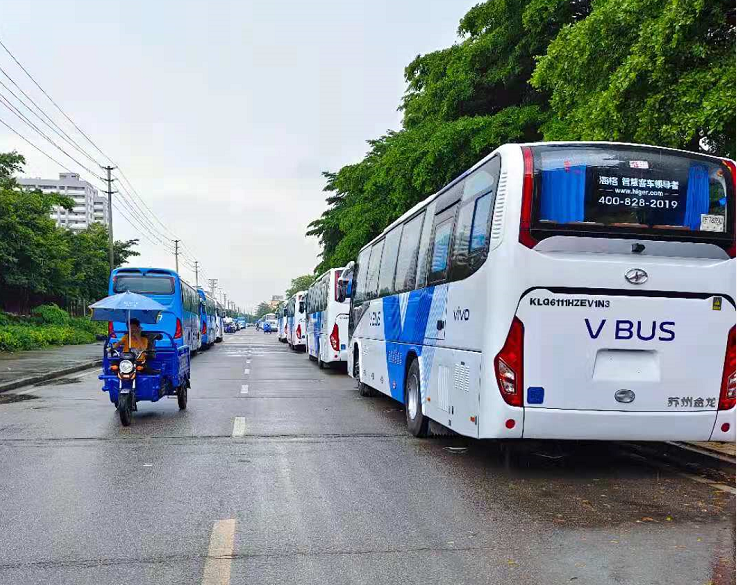 结缘海格华利永恒旅运携手苏州金龙护航vivo班车通勤