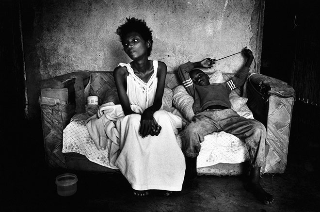 老照片实拍南非艾滋病人记录了生命的最后时光