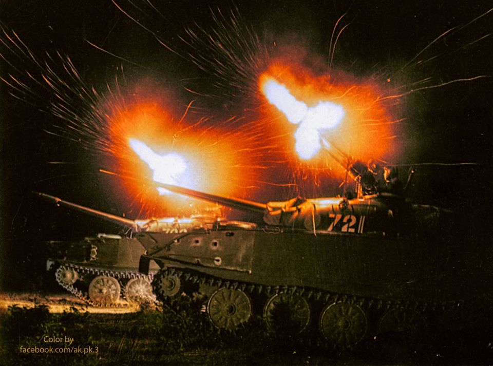 彩色越战老照片  英勇的越南人民军 导弹都是苏联援助