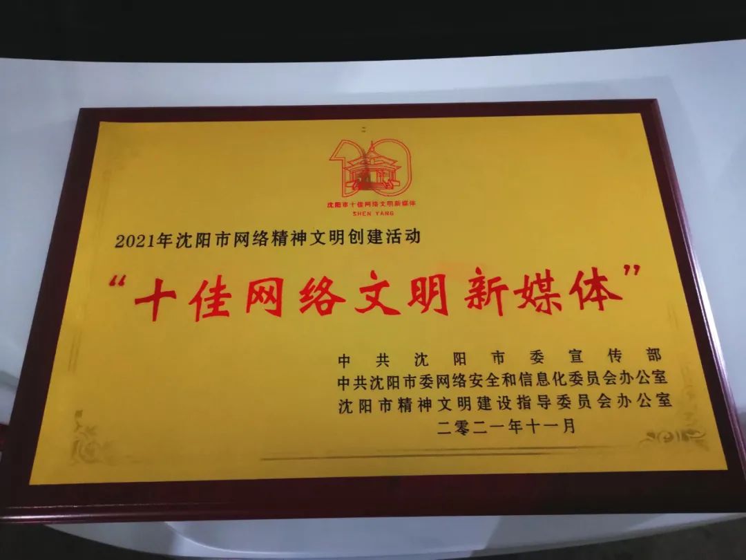 2021年沈阳市“十佳网络文明新媒体”“优秀网络文明志愿者”“文明村镇连连拍”评选结果揭晓休闲区蓝鸢梦想 - Www.slyday.coM 2021年沈阳市“十佳网络文明新媒体”“优秀网络文明志愿者”“文明村镇连连拍”评选结果揭晓休闲区蓝鸢梦想 - Www.slyday.coM