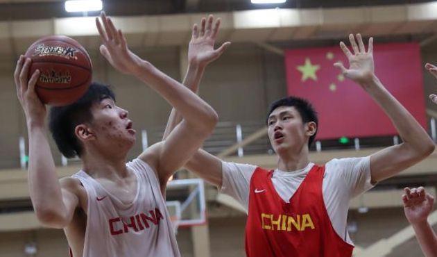 中国男篮VS<a href=